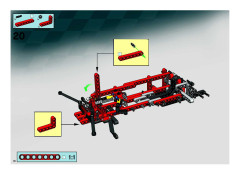 LEGO 8674 instructions page 18 – build guide