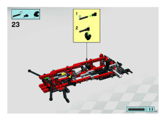 LEGO 8674 instructions page 21 – build guide