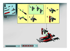 LEGO 8674 instructions page 6 – build guide