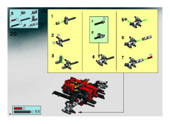 LEGO 8674 instructions page 66 – build guide