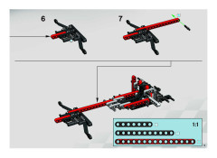 LEGO 8674 instructions page 9 – build guide