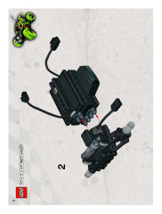 LEGO 8675 instructions page 10 – build guide