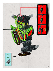 LEGO 8675 instructions page 23 – build guide