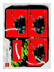 LEGO 8675 instructions page 8 – build guide