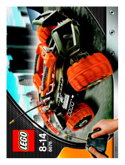 LEGO 8676 instructions page 1 – build guide