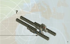 LEGO 8677 instructions page 11 – build guide