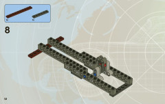 LEGO 8677 instructions page 12 – build guide