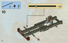 LEGO 8677 instructions page 14 – build guide