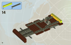 LEGO 8677 instructions page 18 – build guide