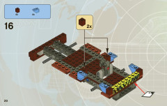 LEGO 8677 instructions page 20 – build guide