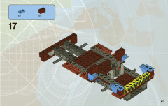 LEGO 8677 instructions page 21 – build guide