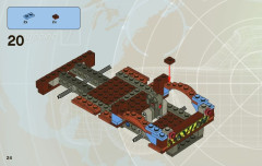 LEGO 8677 instructions page 24 – build guide