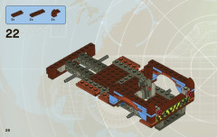 LEGO 8677 instructions page 26 – build guide