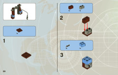 LEGO 8677 instructions page 28 – build guide