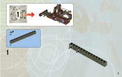LEGO 8677 instructions page 3 – build guide