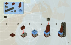 LEGO 8677 instructions page 33 – build guide