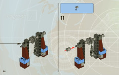 LEGO 8677 instructions page 34 – build guide