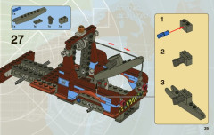 LEGO 8677 instructions page 39 – build guide