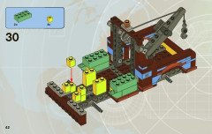 LEGO 8677 instructions page 42 – build guide
