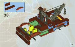 LEGO 8677 instructions page 45 – build guide