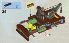 LEGO 8677 instructions page 46 – build guide