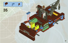 LEGO 8677 instructions page 47 – build guide