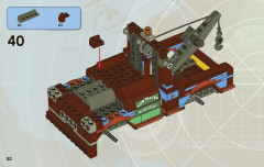 LEGO 8677 instructions page 52 – build guide