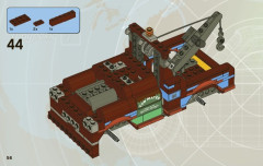 LEGO 8677 instructions page 56 – build guide