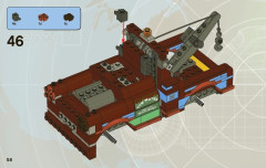 LEGO 8677 instructions page 58 – build guide