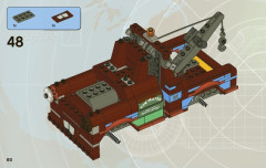 LEGO 8677 instructions page 60 – build guide