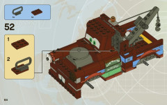 LEGO 8677 instructions page 64 – build guide