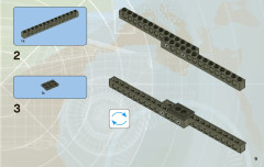 LEGO 8677 instructions page 9 – build guide