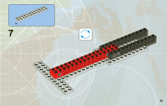 LEGO 8678 instructions page 15 – build guide