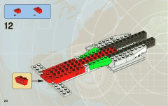 LEGO 8678 instructions page 20 – build guide