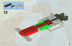LEGO 8678 instructions page 21 – build guide
