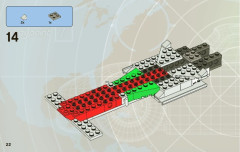 LEGO 8678 instructions page 22 – build guide