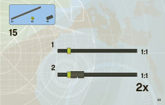 LEGO 8678 instructions page 23 – build guide