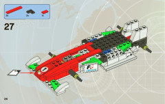 LEGO 8678 instructions page 36 – build guide
