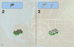 LEGO 8678 instructions page 4 – build guide