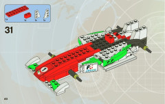 LEGO 8678 instructions page 40 – build guide