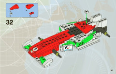 LEGO 8678 instructions page 41 – build guide