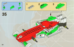LEGO 8678 instructions page 44 – build guide