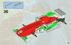 LEGO 8678 instructions page 45 – build guide
