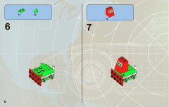 LEGO 8678 instructions page 6 – build guide