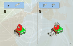 LEGO 8678 instructions page 7 – build guide