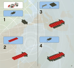 LEGO 8679 instructions page 11 – build guide