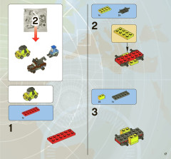 LEGO 8679 instructions page 17 – build guide