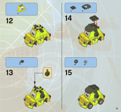 LEGO 8679 instructions page 21 – build guide