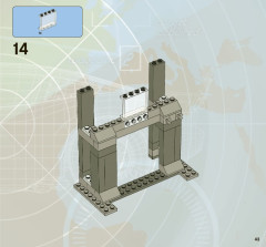 LEGO 8679 instructions page 43 – build guide