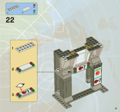 LEGO 8679 instructions page 51 – build guide